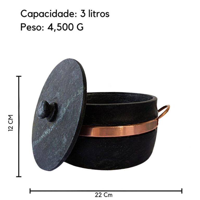 Kit Panelas de Pedra “Osmenino”