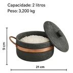 Kit Panelas de Pedra “Osmenino”