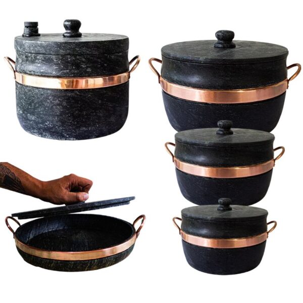 Kit Panelas de Pedra “Osmenino”