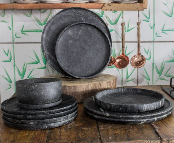 Aparelho de Jantar em Pedra-Sabão (8 lugares)