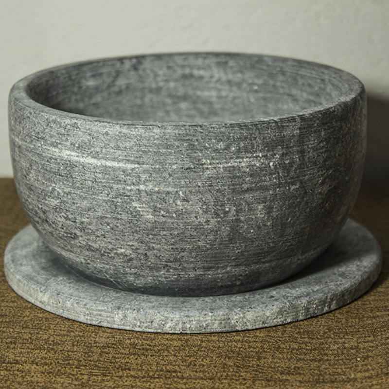 8 Soapstone Bowls 500 ML – With Saucer