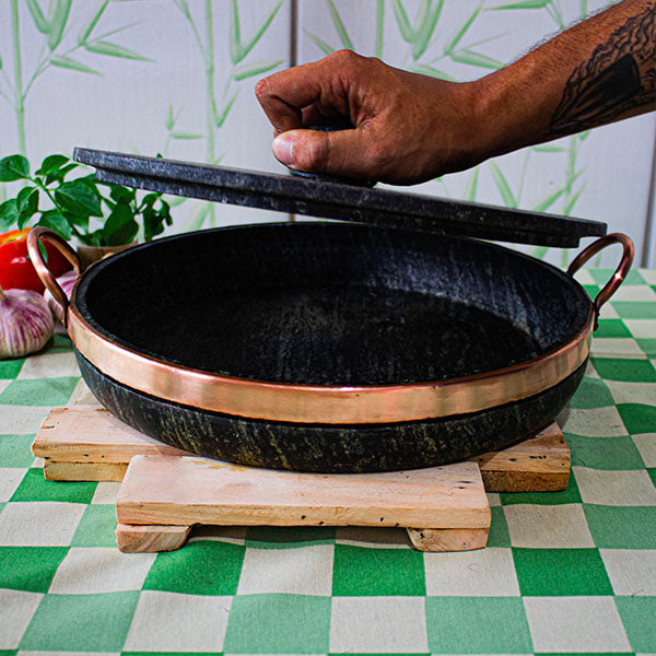 Kit Panelas de Pedra Sabão – Cozinha dos Sonhos