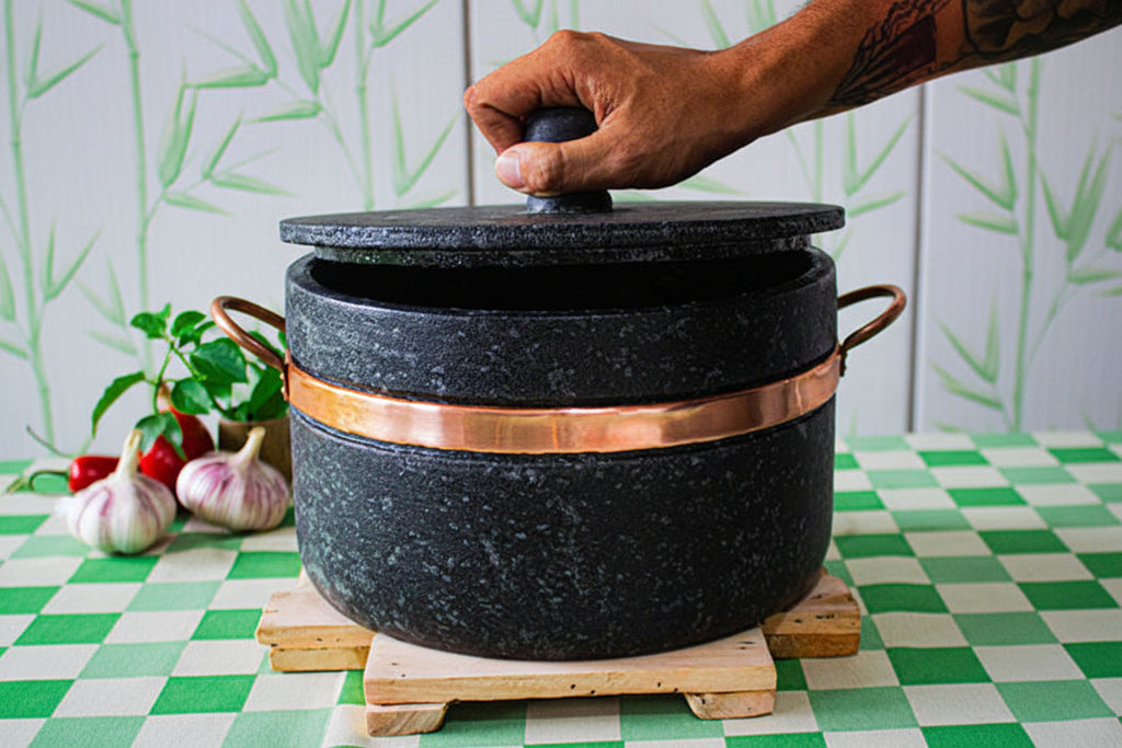 Panela de Pedra Sabão 5 Litros