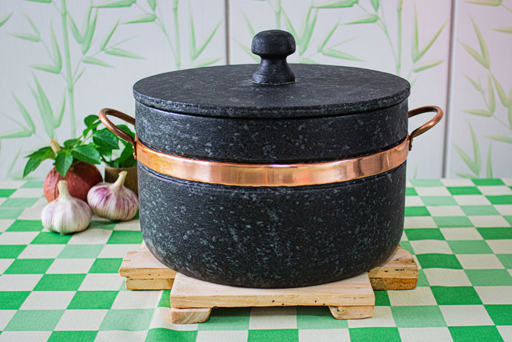 Panela de Pedra Sabão 5 Litros