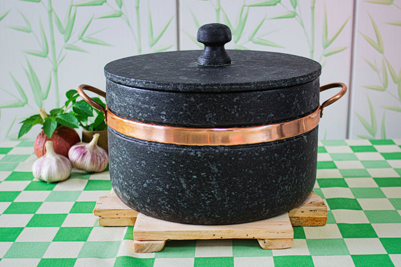 Panela de Pedra Sabão 5 Litros