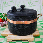 Panela de pressão de Pedra Sabão - 4 Litros