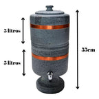 Luxury 10L Soapstone Water Filter with Pure Copper