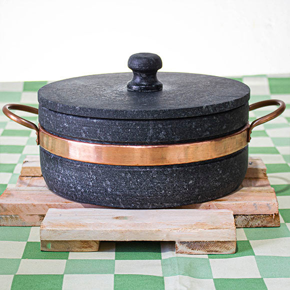 Conjunto 3 Panelas de Pedra Sabão 1L | 2L | 3L + Brinde