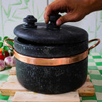 Panela de pressão de Pedra Sabão - 4 Litros